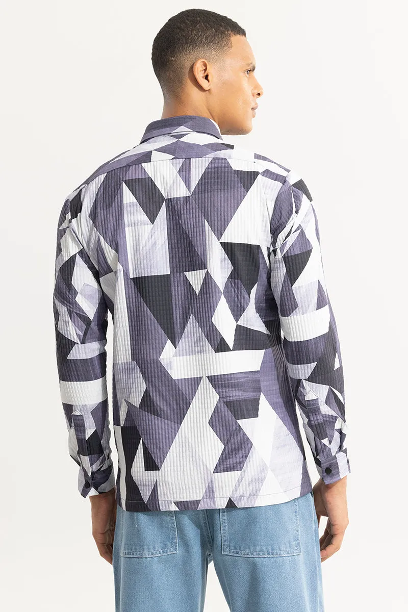 Abstractix Grey Overshirt