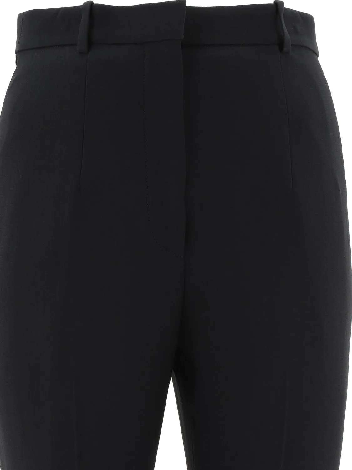 ALEXANDER MCQUEEN Classic Black Straight Pants for Women – Timeless Fashion