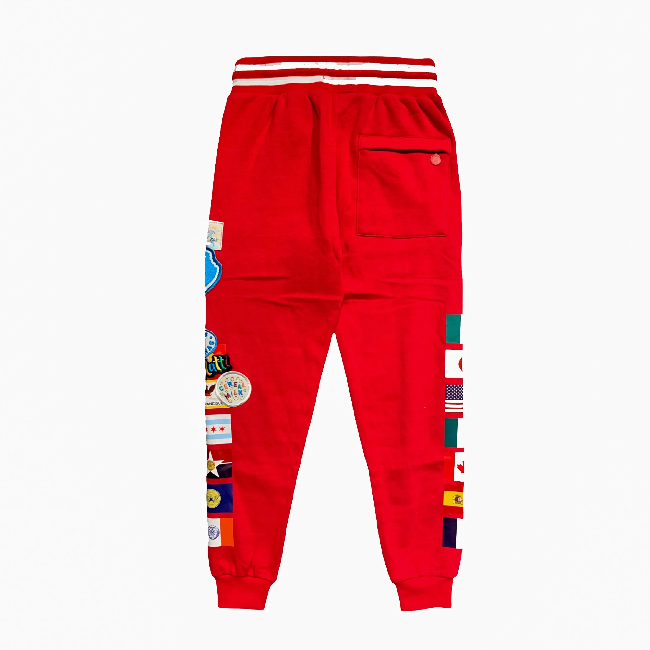 AWARD TOUR FLEECE SWEATPANTS RED