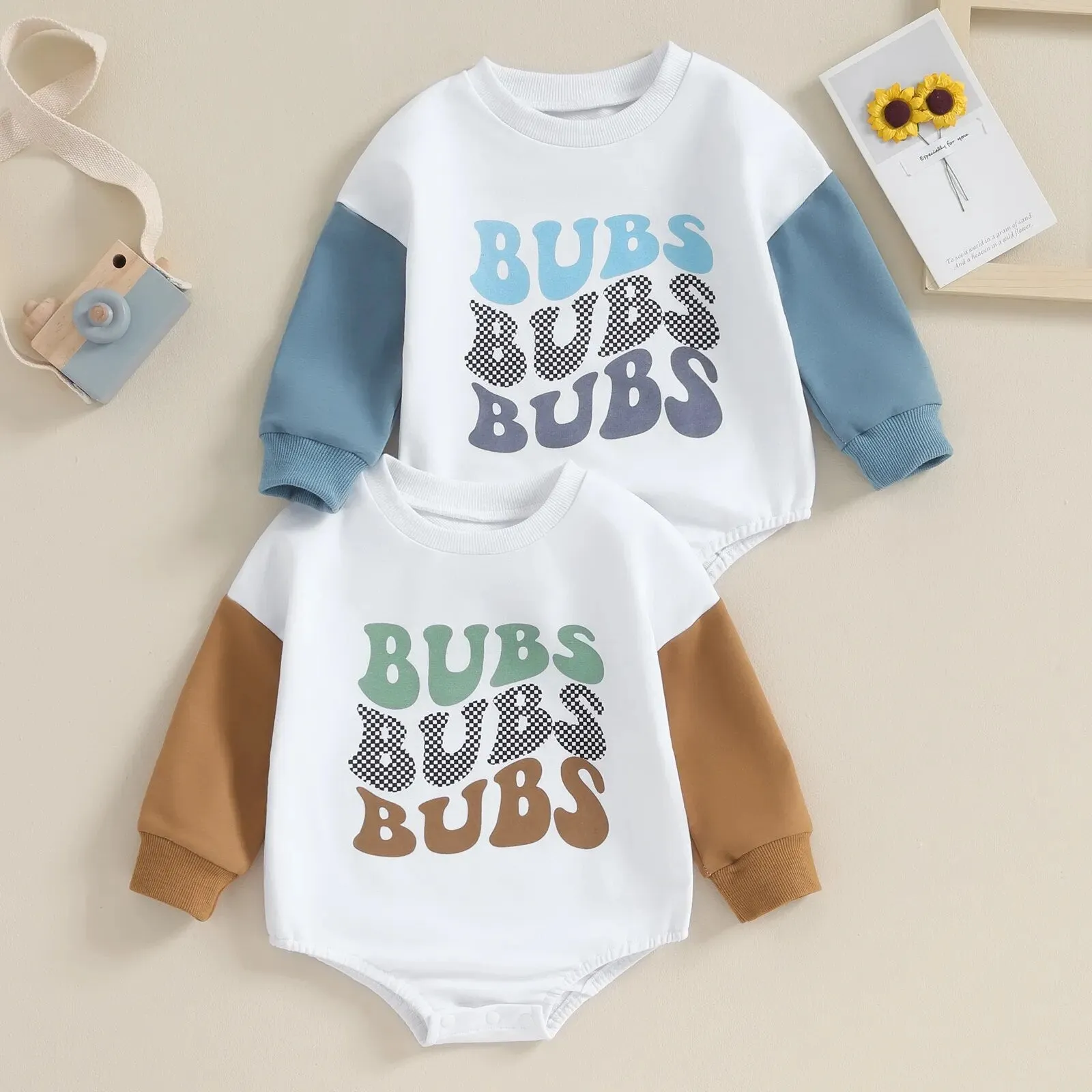 BUBS Long-Sleeve Onesie