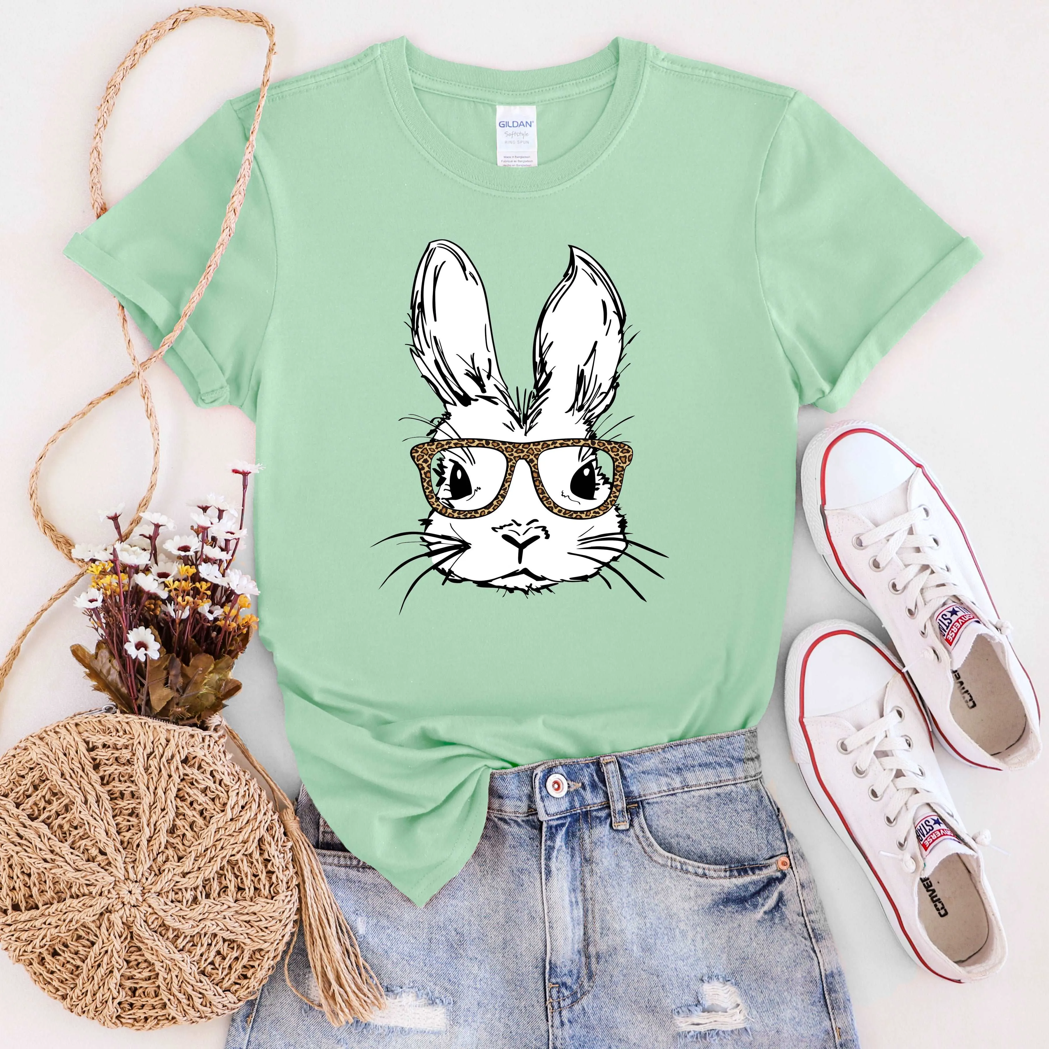 Bunny with Glasses