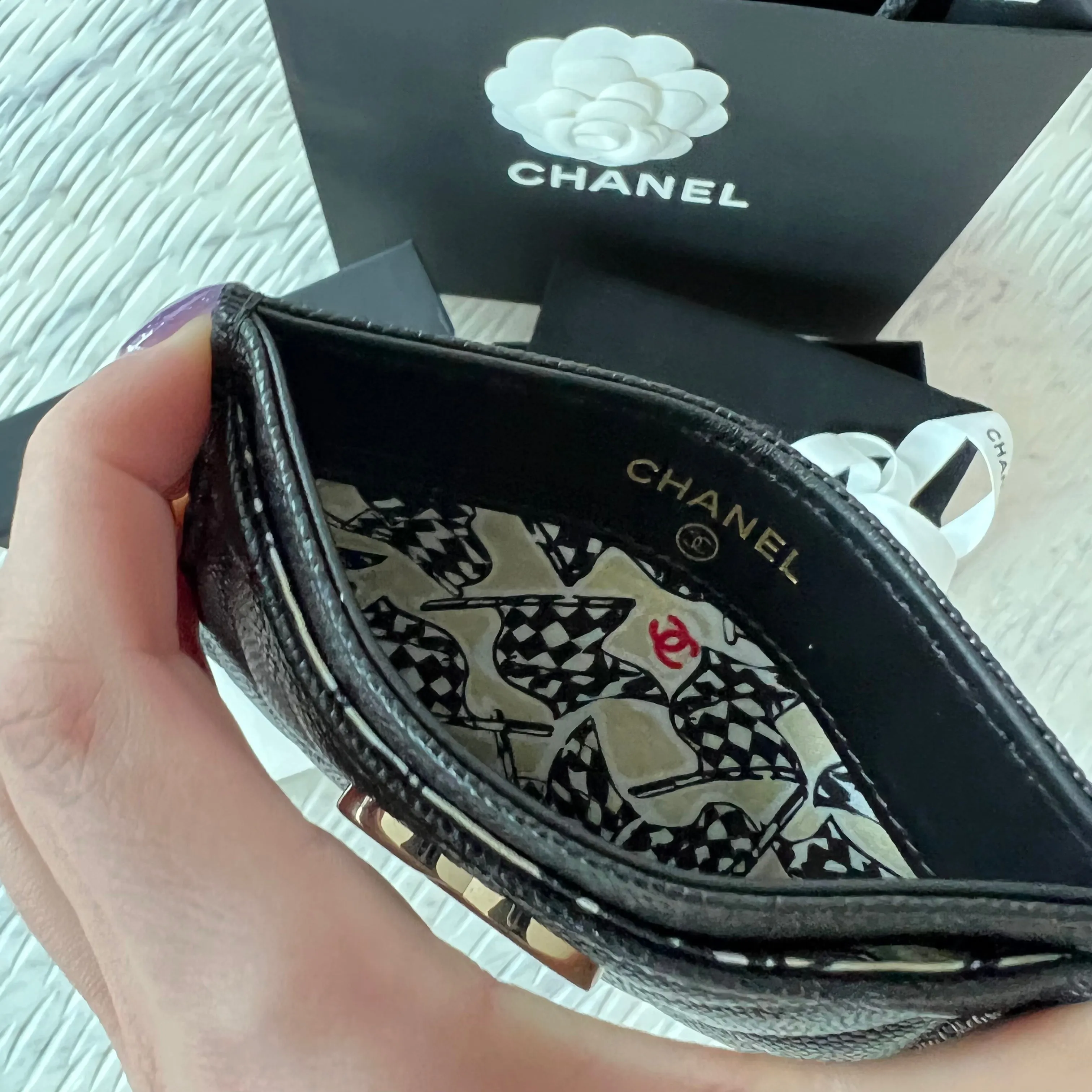 Chanel Card Holder