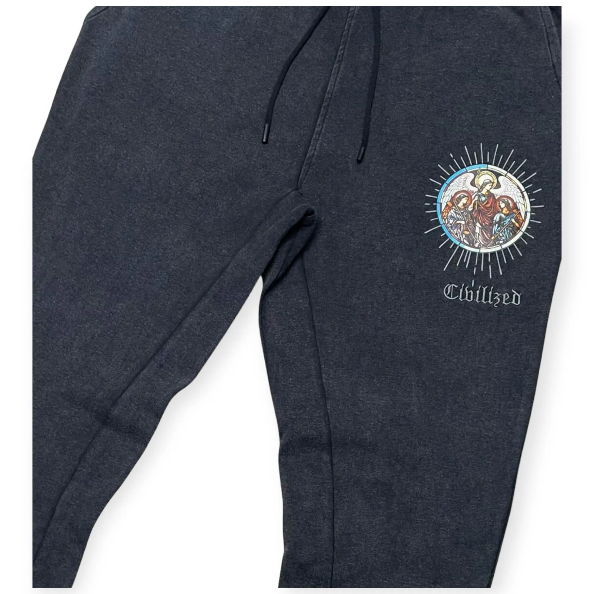 Civilized Men Holy Angles Jogger (Black)