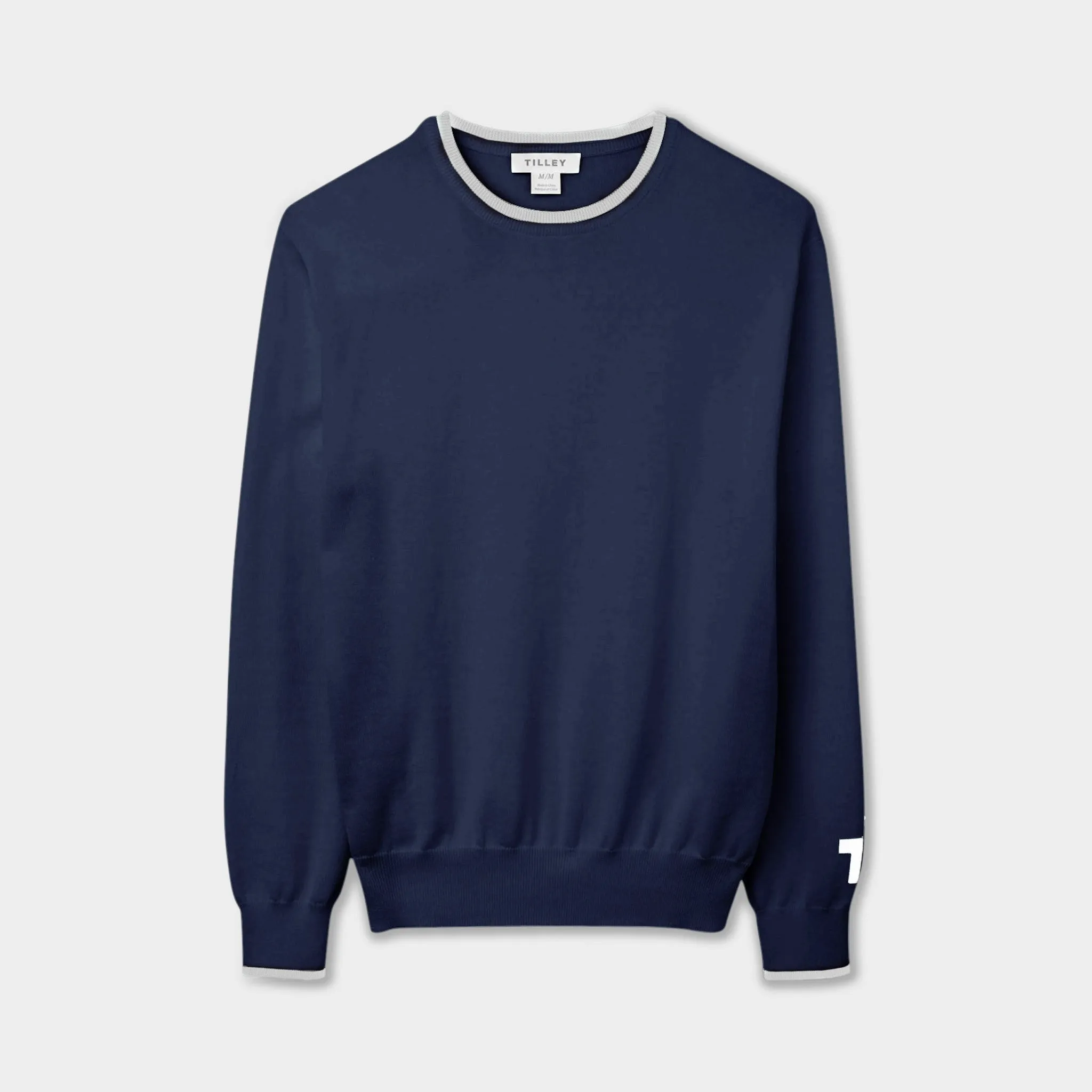 Colour Block Crew Sweater