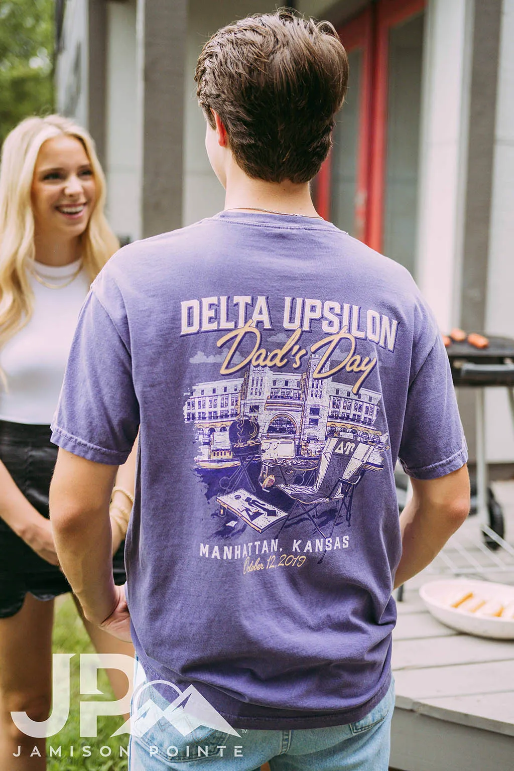 Delta Upsilon Dad's Day Tailgate Tee