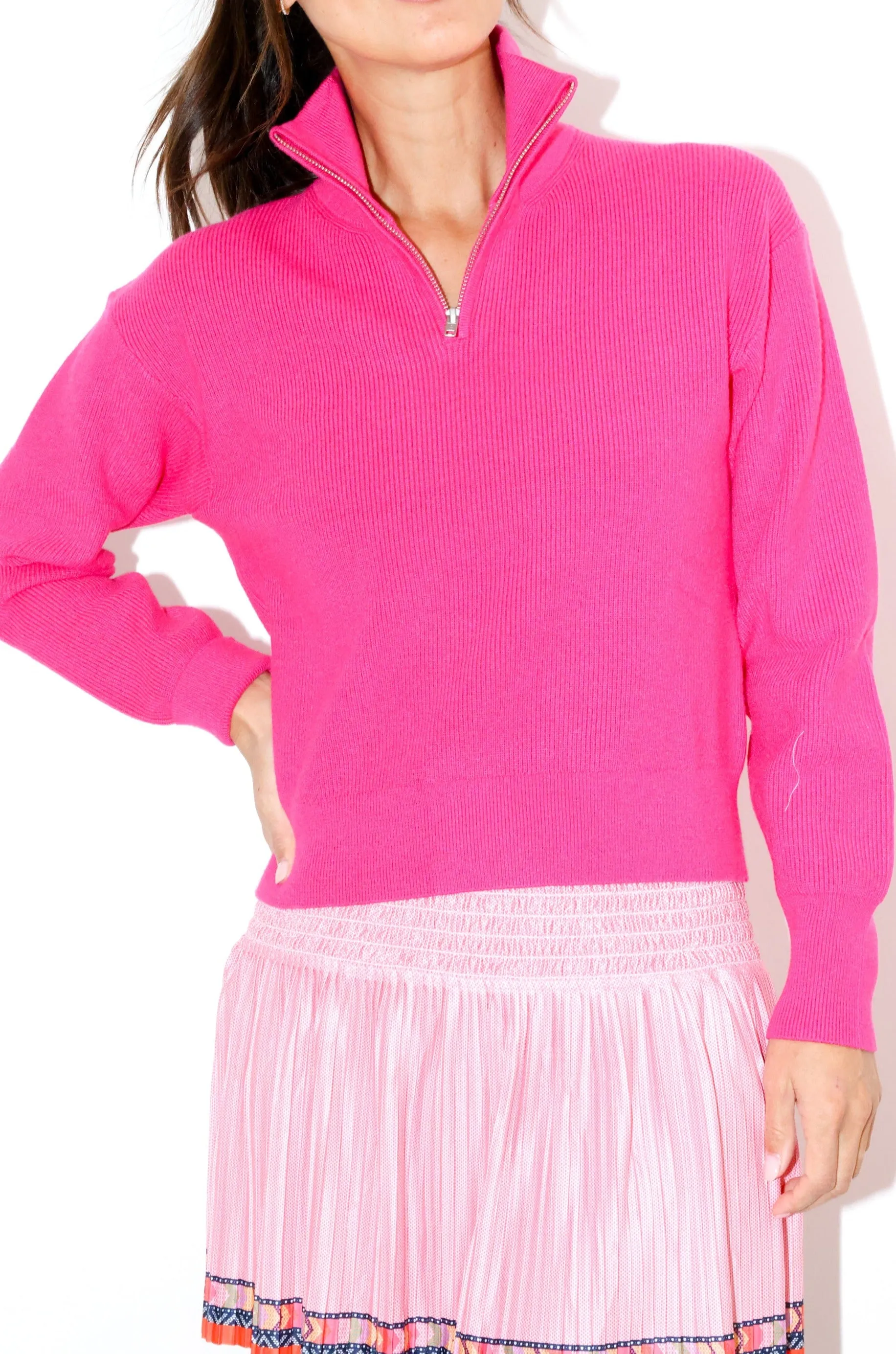 Eva Half Zip Sweater