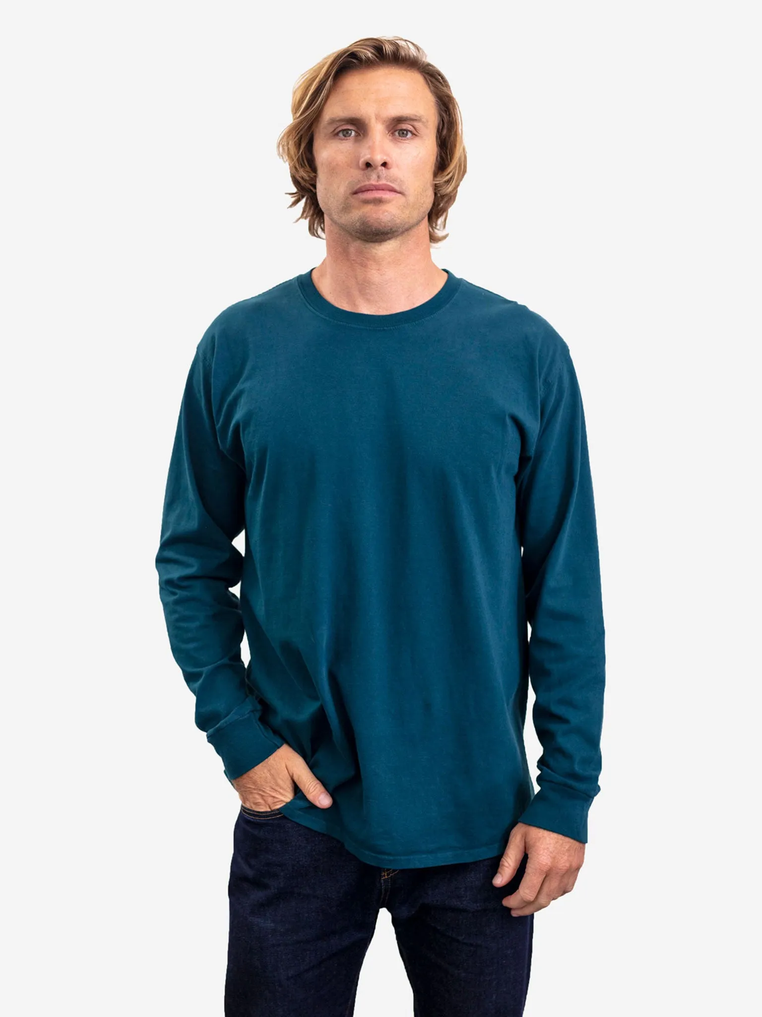 Garment Dyed Long Sleeve