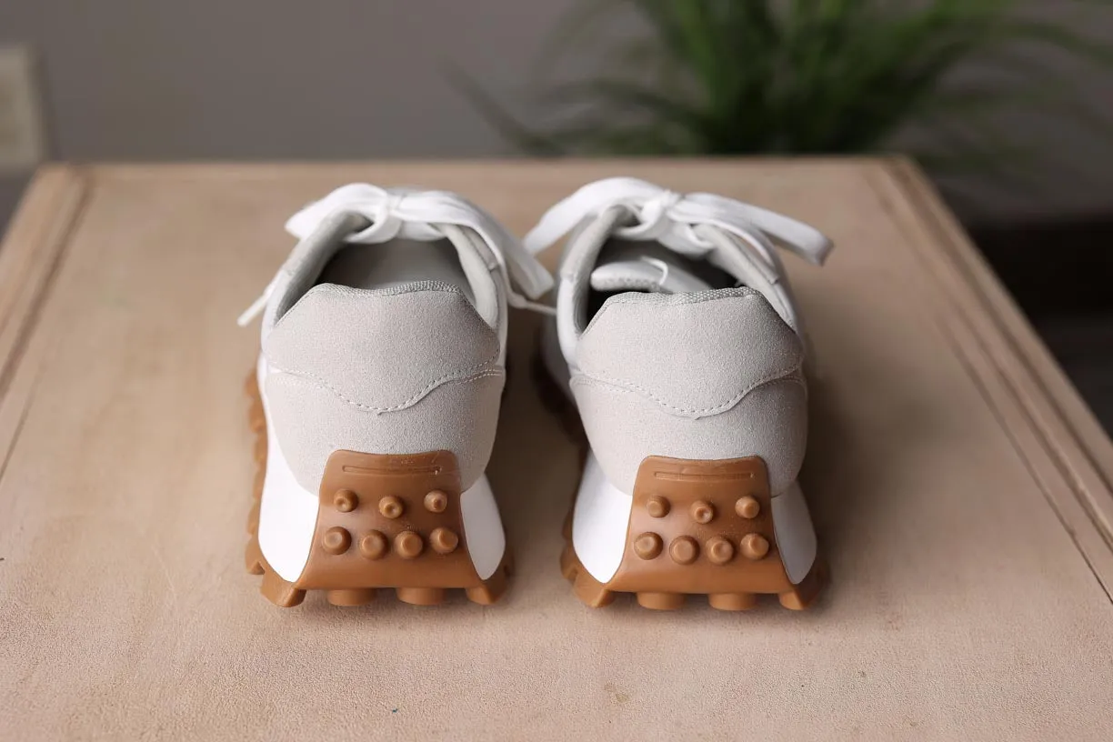 Ivory Lug Sole Sneakers