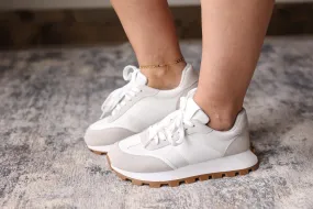 Ivory Lug Sole Sneakers