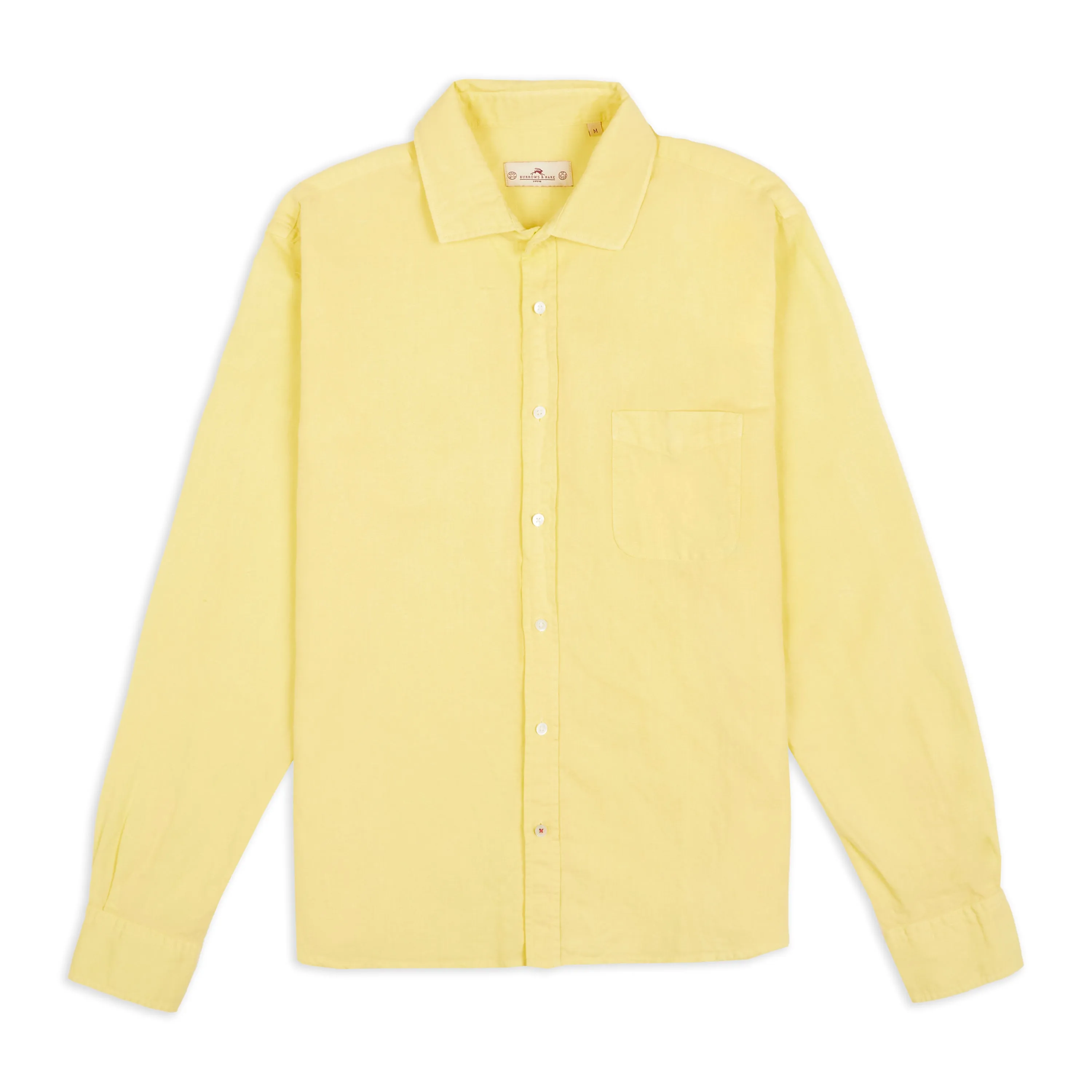 Linen Shirt - Yellow