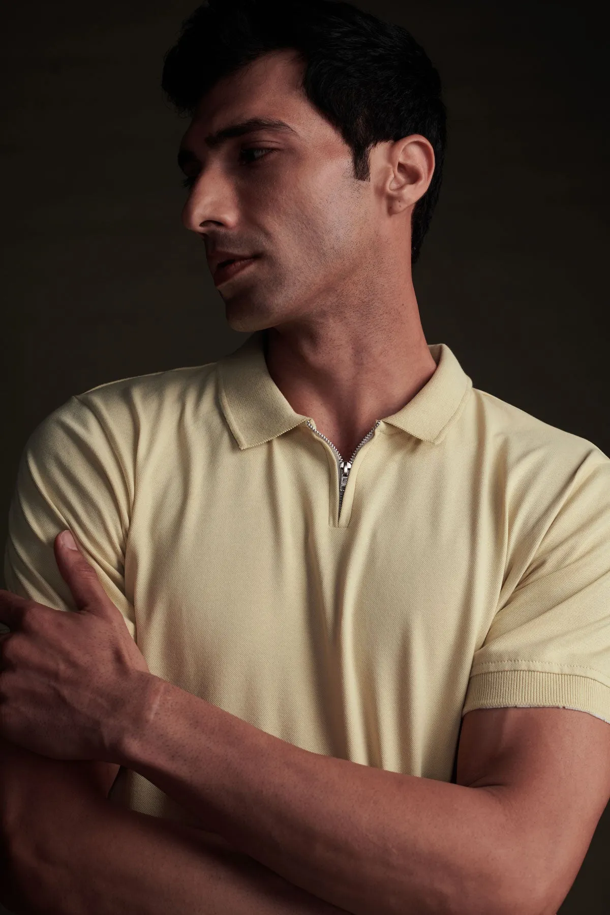 Mellow Yellow Polo Half Sleeve