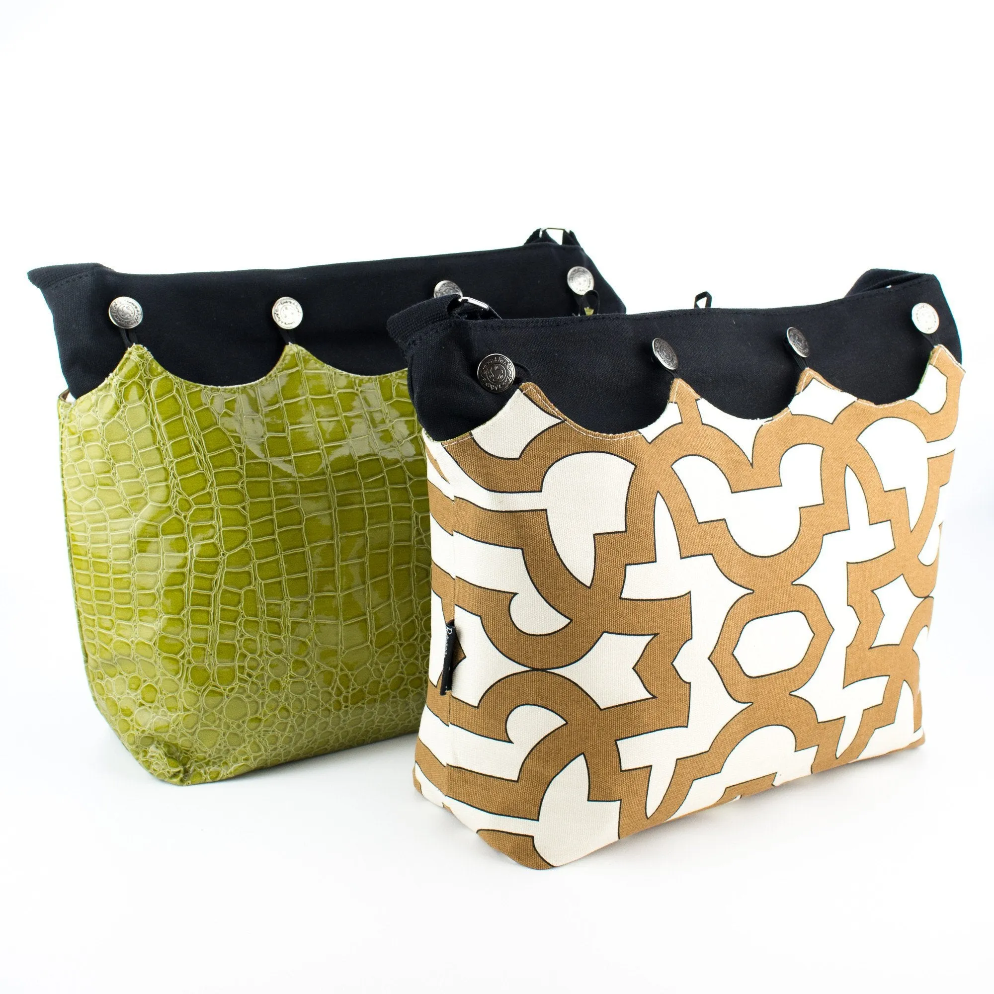 Reverse A Purse Tote Collection - Trellis, Scarlett