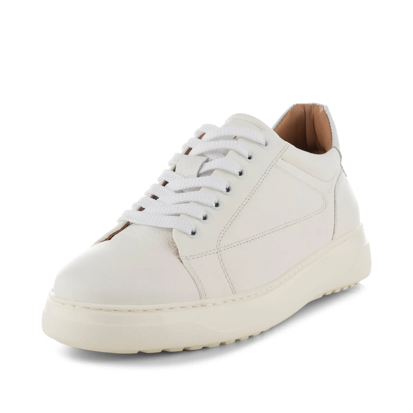 Rune sneaker læder - WHITE / WHITE