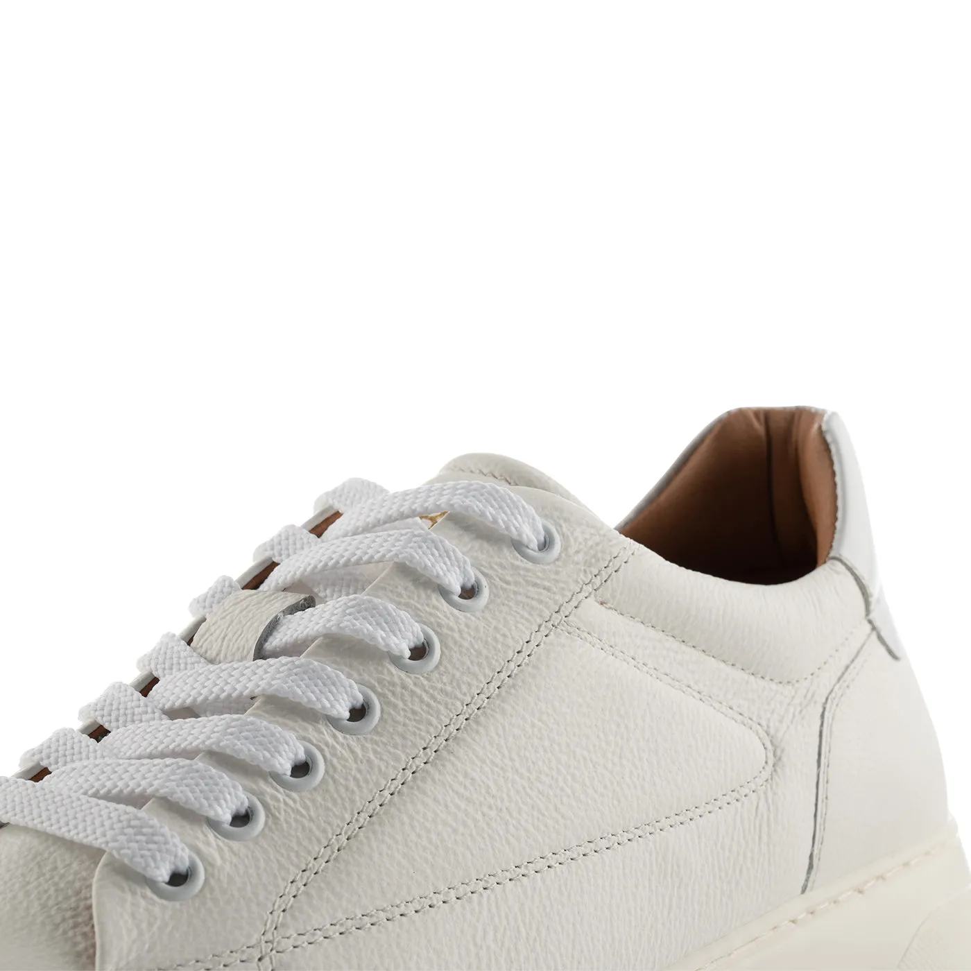 Rune sneaker læder - WHITE / WHITE