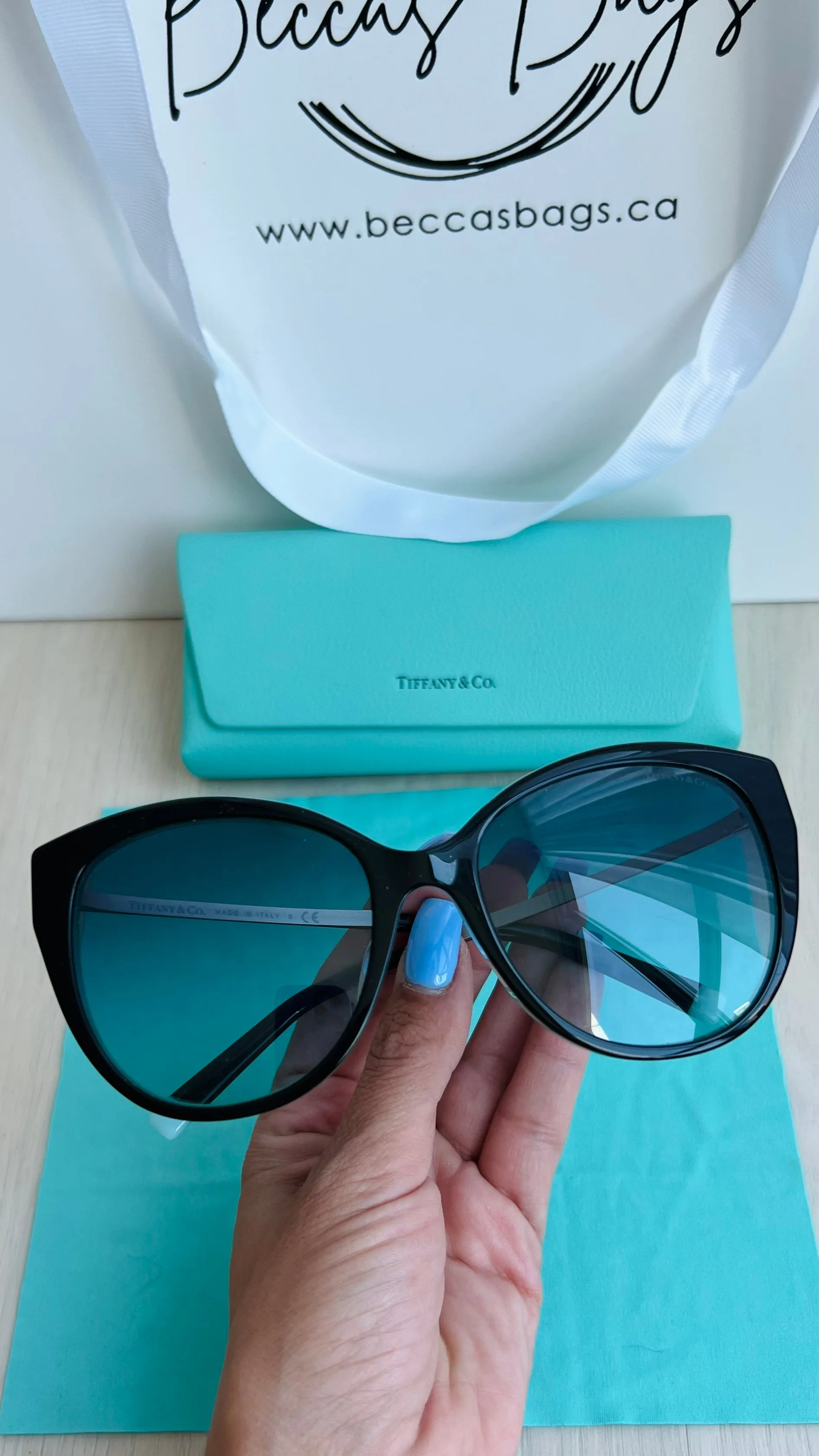 Tiffany & Co. Cat Eye Sunglasses